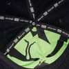 Boné  Aba Curva Acid Preto Hopskull Verde Texo