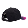 Boné NTX Aba Curva Cosmic Preto/Roxo Patch Bordado Original