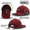 Boné NTX Dad Hat Street Bordô Patch Bordado Original