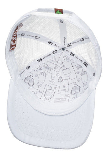 Boné Trucker Original Branco Texo