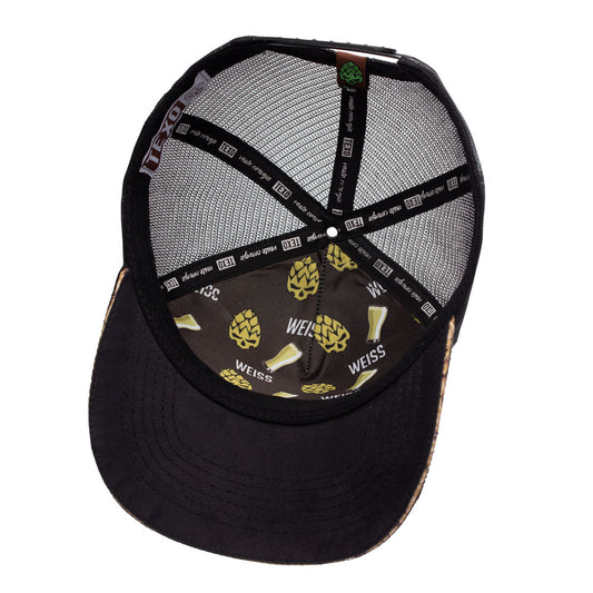 Boné Trucker Beer Collection Bege Texo
