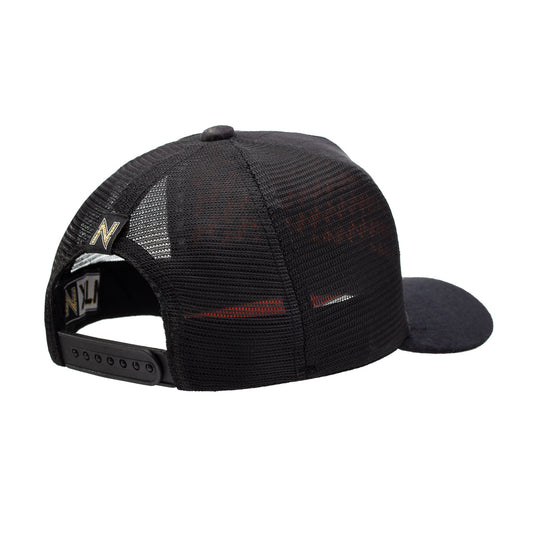 Boné NTX Aba Curva Orbit Preto/Laranja Patch Bordado Origina