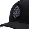 Boné Trucker Glitch Preto Texo