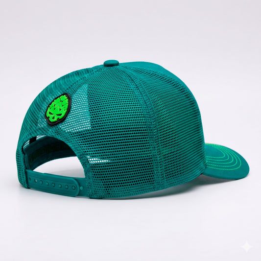 Boné Trucker Crowd Verde Texo