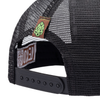Boné Texo Trucker Storm Suede Preto Patch Silk Original
