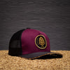 Boné Trucker Beer Collection Roxo Texo