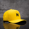 Boné NTX Aba Curva Minimal Amarelo Patch Bordado Original
