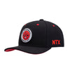 Boné NTX Aba Curva Dunk Preto Patch Bordado/Silk Original