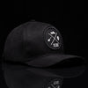 Boné Trucker Ground Preto Texo