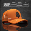 Boné Trucker Michelin Laranja Texo