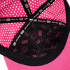 Boné Trucker Neon Rosa Fluorescente Texo