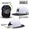 Boné NTX Aba Curva Luxe Branco Patch Bordado Original