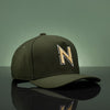 Boné NTX Aba Curva Main Verde Patch Bordado Original