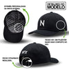 Boné NTX Dad Hat Urban Preto Original Patch Bordado Original