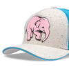 Boné Trucker Delirium Bege Elefante Texo