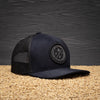 Boné Texo Trucker Storm Suede Preto Patch Silk Original