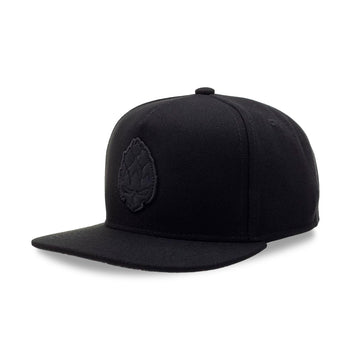 Boné Aba Reta Stout All Black Texo
