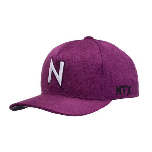 Boné NTX Aba Curva Suede Vinho Patch Bordado Original