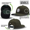 Boné NTX Aba Curva Dunk Verde Patch Bordado/Silk Original