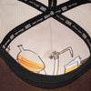 Boné Trucker Brewer II Bordô Texo