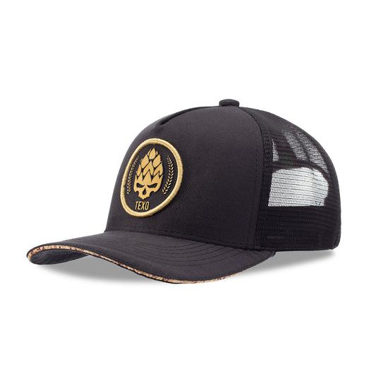 Boné Trucker Beer Collection Preto Texo