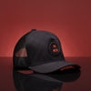 Boné NTX Aba Curva Infantil Orbit Preto Patch Bordad Origina