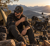 Boné Trucker Brand Camuflado Verde Texo