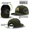 Boné NTX Aba Curva Main Verde Patch Bordado Original