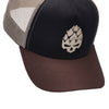 Boné Trucker Brewer II Preto Texo