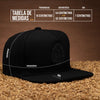 Boné Aba Reta Stout All Black Texo