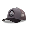 Boné Trucker Land Cloudy Cinza Texo