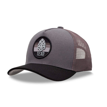 Boné Trucker Land Cloudy Cinza Texo