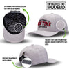 Boné NTX Aba Curva College Cinza Patch Bordado Original