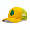 Boné Trucker Crowd Amarelo Texo
