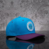 Boné NTX Aba Curva Dunk Azul/Roxo Patch Bordado Original