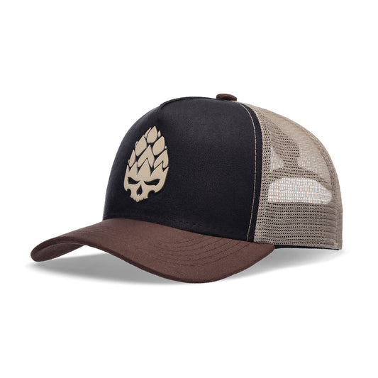 Boné Trucker Brewer II Preto Texo