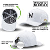 Boné NTX Aba Curva Main Branco Patch Preto Bordado Original - Branco - UN
