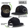 Boné NTX Aba Curva Scratched Preto Patch Bordado Original