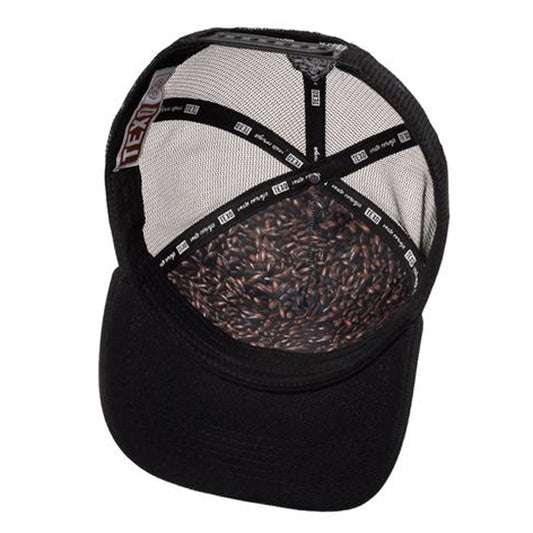 Boné Trucker Stout All Black Texo
