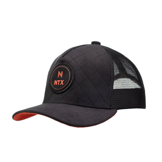 Boné NTX Aba Curva Infantil Orbit Preto Patch Bordad Origina