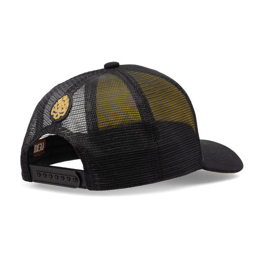 Boné Trucker Bold Preto Amarelo