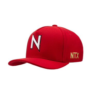 Boné NTX Aba Curva Main Vermelho Patch Bordado Original