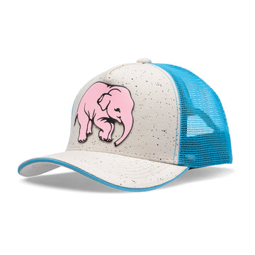 Boné Trucker Delirium Bege Elefante Texo