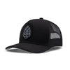 Boné Trucker Glitch Preto Texo