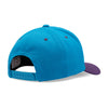 Boné Aba Curva Crossover Azul e Roxo Texo