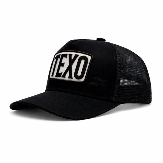 Boné Trucker Light Road Preto Texo